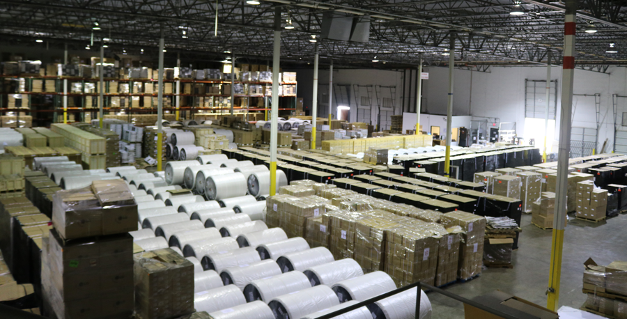 Picture of a warehouse interior